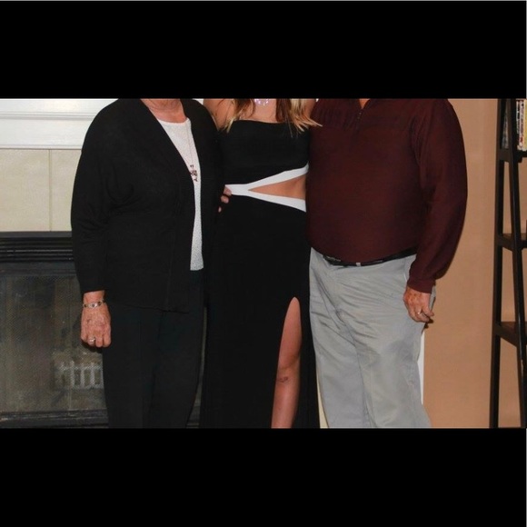 Black and white prom dress - Picture 1 of 2